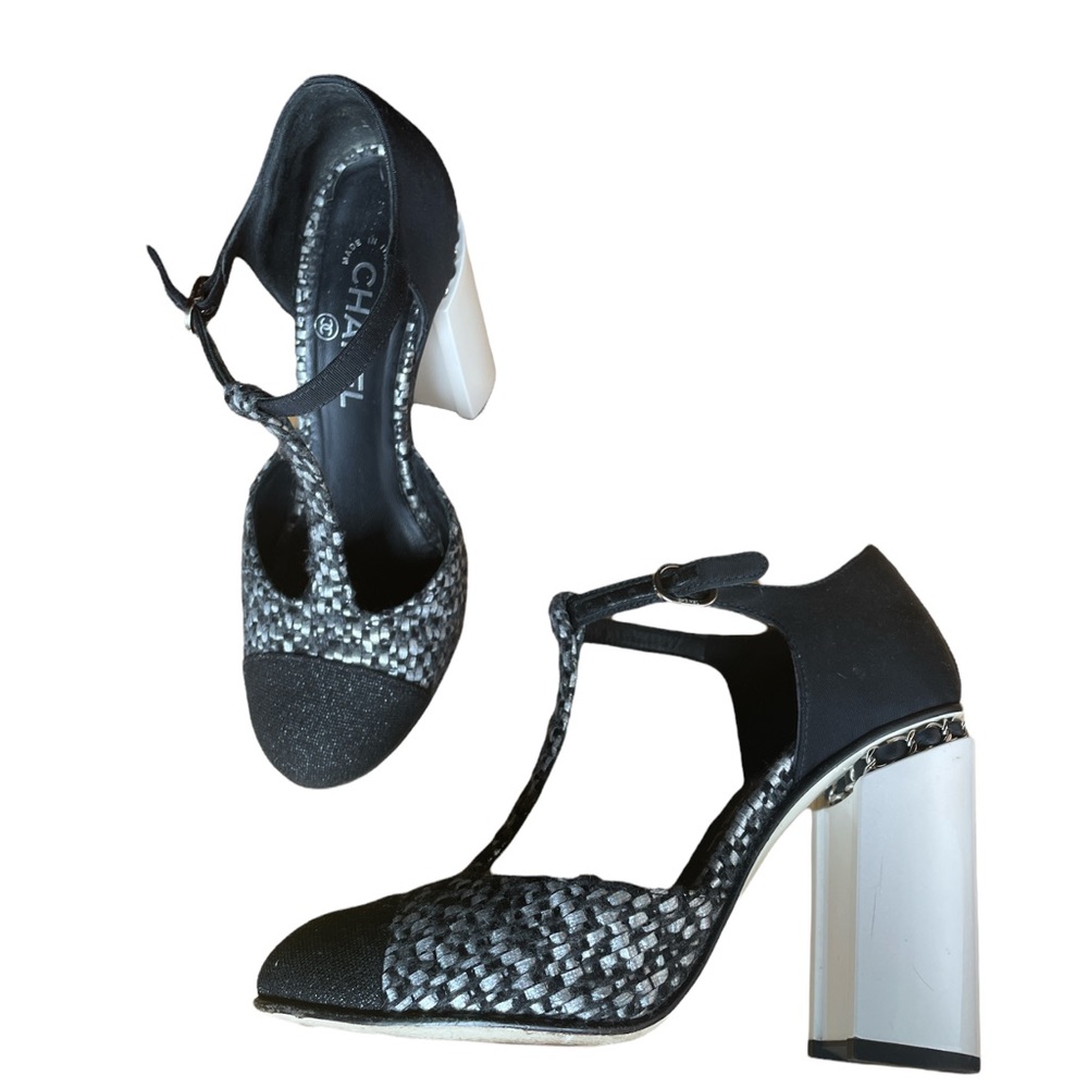 Chanel Tweed Heels